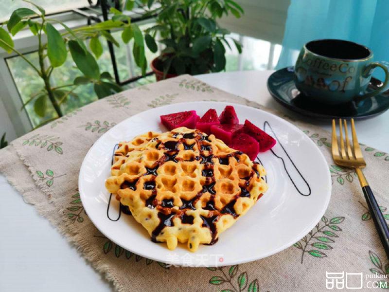 #春季应季美食#华夫饼