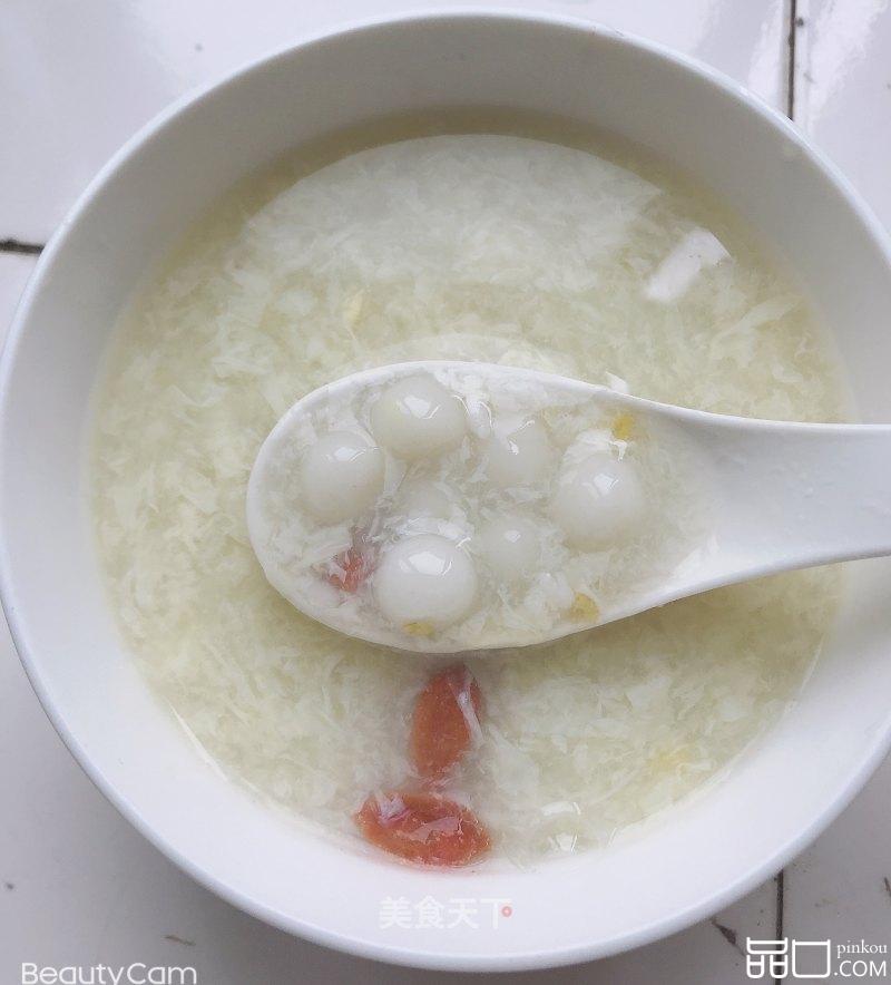 桂花鸡蛋酒酿圆子