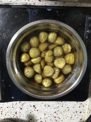 栗蒸羊羹步骤2