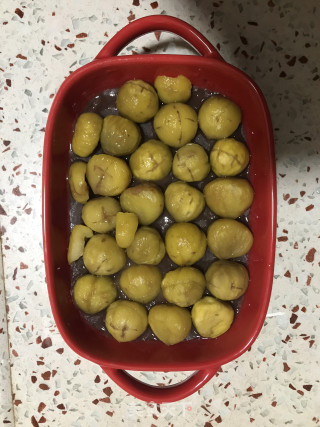 栗蒸羊羹步骤11