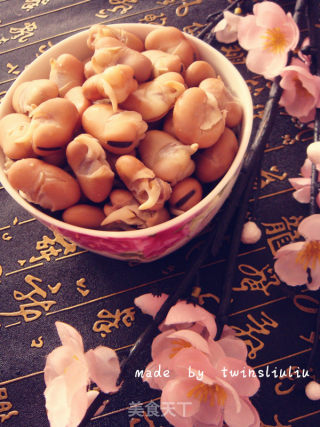 天津特色小吃煮乌豆（五香蚕豆）步骤14