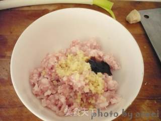 猪肉包菜锅贴步骤2 猪肉包菜锅贴步骤2