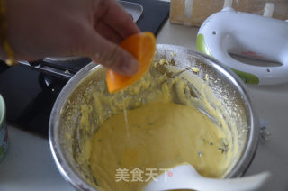 橙香蔓越莓碗糕步骤7