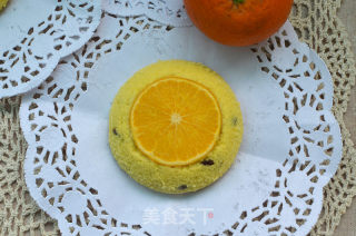 橙香蔓越莓碗糕步骤10
