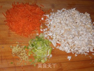 凤尾鲜虾烧卖步骤3 凤尾鲜虾烧卖步骤3