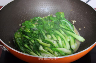 腐乳炒菜心步骤5 腐乳炒菜心步骤5