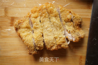 老爸的拿手老三样，跟着舌尖一起吃上海炸猪排步骤8