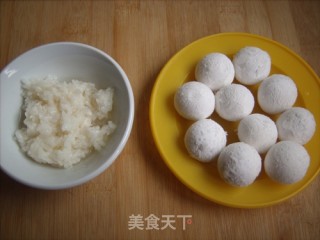酒酿圆子步骤1