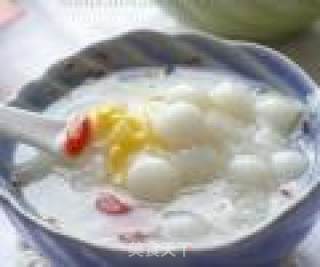 蛋花酒酿圆子步骤8