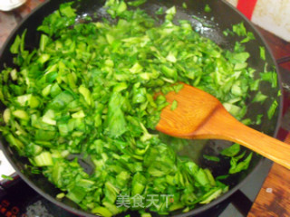 【无孔不入的青菜】上海菜饭步骤4