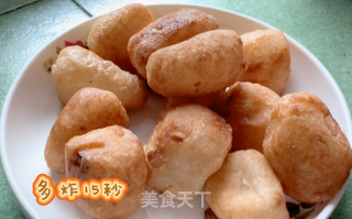 炸好的年糕淋上糖油，运势年年高甜蜜美滋滋步骤7