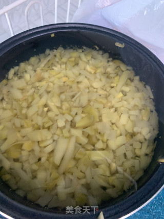 团子—豆腐干肉末榨菜馅步骤2