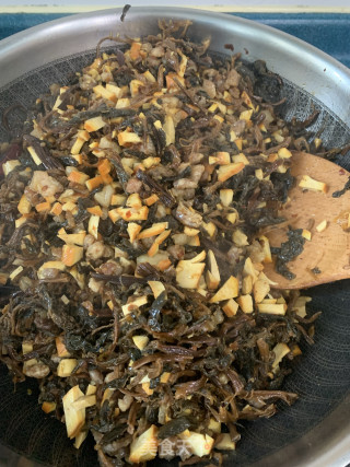 团子—豆腐干肉末榨菜馅步骤10