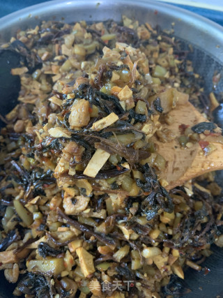 团子—豆腐干肉末榨菜馅步骤14