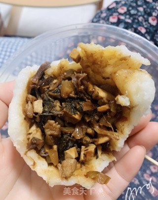 团子—豆腐干肉末榨菜馅步骤19