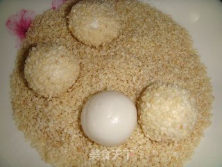 武汉小吃---空心麻园步骤3
