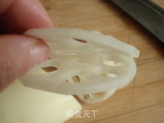 香脆藕夹步骤1