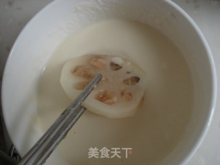 香脆藕夹步骤6