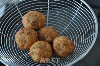 湖北传统小吃 – 100%的香酥藕圆子步骤8