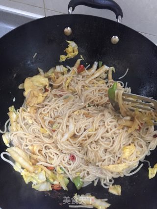 江西炒粉步骤6