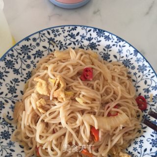 江西炒粉步骤7