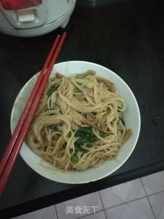 南昌炒粉步骤7