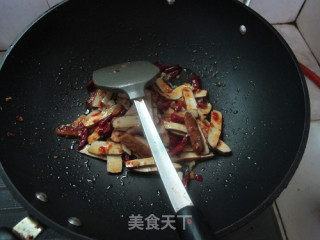 南昌特色韭菜炒酱干步骤7