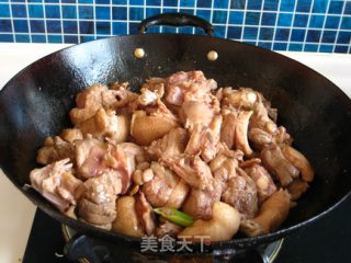 干豆角炖板鸭步骤6