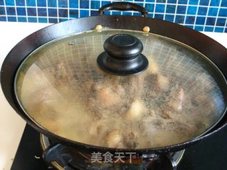 干豆角炖板鸭步骤8