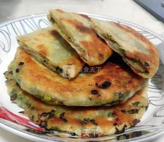 火腿葱油饼步骤7 火腿葱油饼步骤7