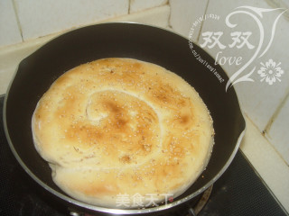 纯手工打造“养胃”饼——培根锅饼步骤16