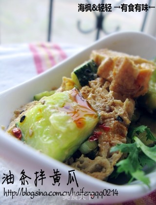 舌尖上的山东- 油条拌黄瓜步骤7
