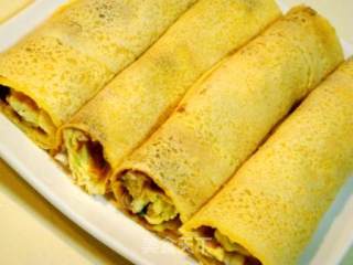 山东特色农家饭“煎饼卷大葱”步骤11