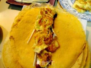 山东特色农家饭“煎饼卷大葱”步骤10