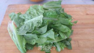 香菇鸡蛋打卤面步骤4