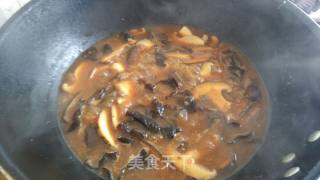 香菇鸡蛋打卤面步骤14