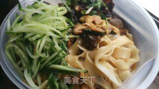 香菇鸡蛋打卤面步骤19