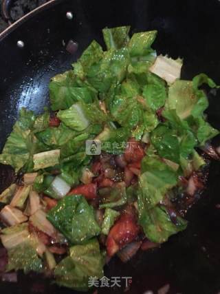 炒猫耳朵（麻食）步骤11