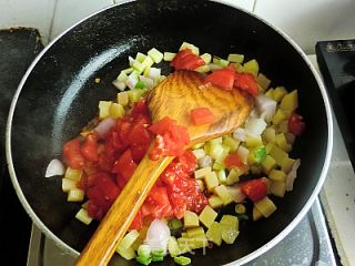 土豆盖浇猫耳朵-晋中美食步骤13 土豆盖浇猫耳朵-晋中美食步骤13