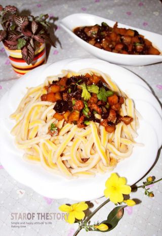 【穿上衣服的面条，山西特色面食】山西包皮面步骤27
