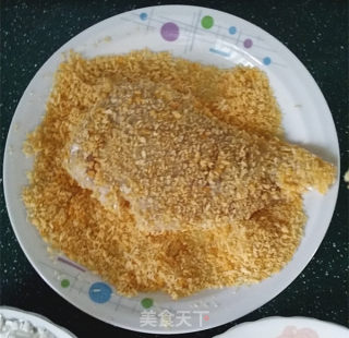 【台湾】炸香酥鸡排步骤9 【台湾】炸香酥鸡排步骤9