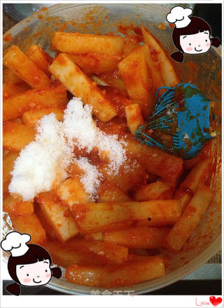 仙草阁私房菜（佐酒小菜）--甜不辣萝卜条步骤10
