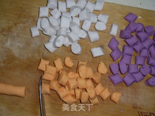 芋圆换种吃法——桂花酒酿芋圆步骤5 芋圆换种吃法——桂花酒酿芋圆步骤5