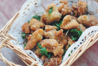 盐酥鸡——在家轻松自制好吃的炸鸡步骤8