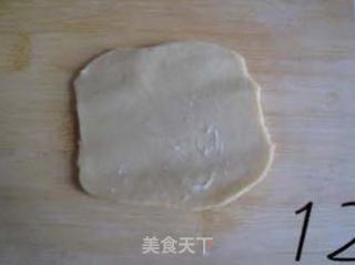 广受陆人热捧的台湾小吃——中式酥皮之【太阳饼】步骤12 广受陆人热捧的台湾小吃——中式酥皮之【太阳饼】步骤12