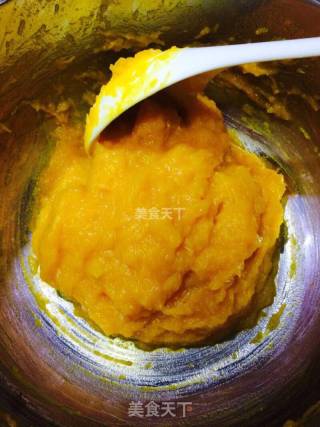 黑芝麻南瓜汤圆步骤2