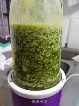 椰蓉芝麻糖艾叶糍粑步骤2