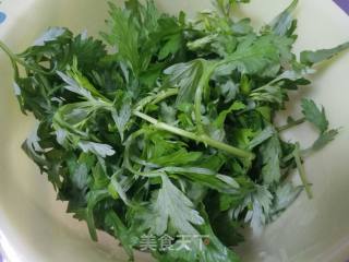 椰蓉芝麻糖艾叶糍粑步骤1