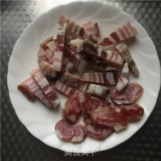 腌笃鲜遇到鸡头米步骤2