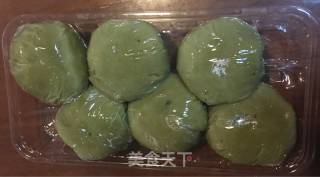 自制菜肉青团步骤6